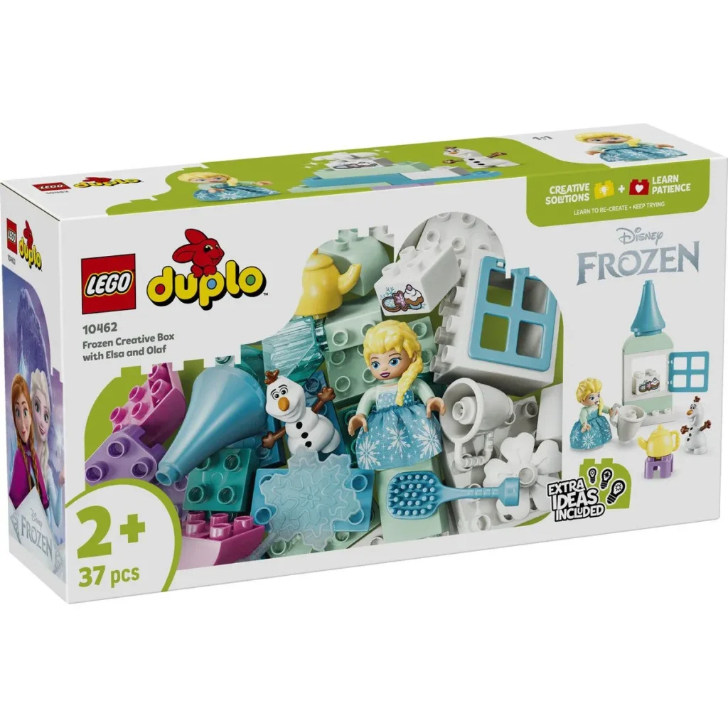 LEGO DUPLO DISNEY FROZEN CUTIE CREATIVA CU ELSA SI OLAF DIN REGATUL DE GHEATA 10462