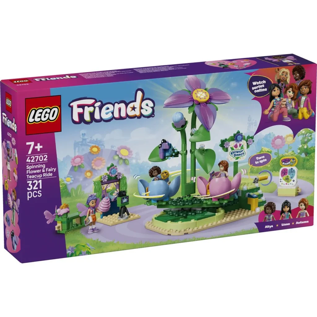 LEGO FRIENDS FLOARE ROTITOARE SI CEASCA PENTRU ZANE 42702