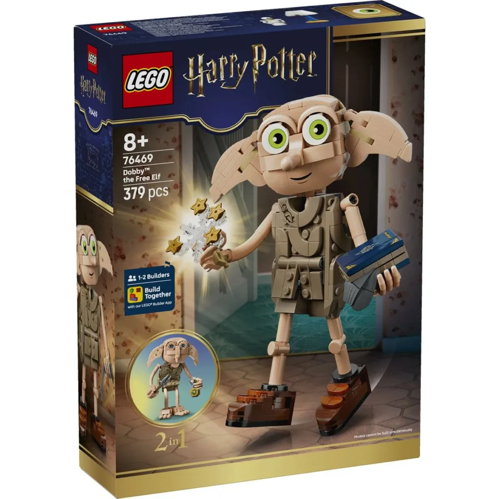 LEGO HARRY POTTER DOBBY SPIRIDUSUL LIBER 76469