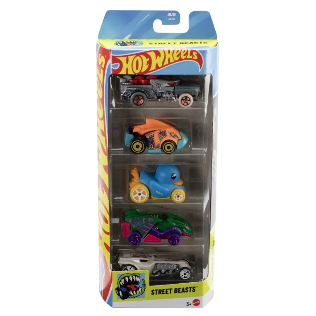 SET 5 MASINI HOT WHEELS STREET BEASTS
