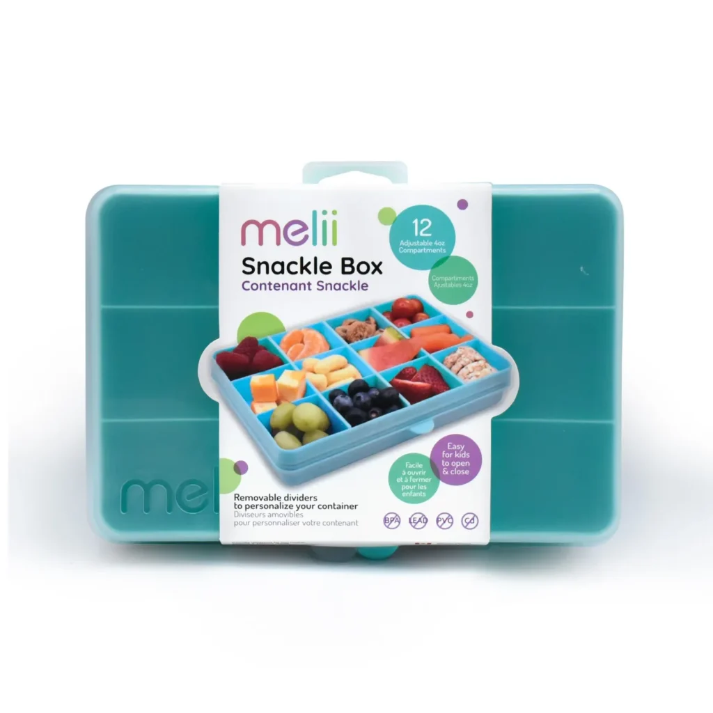 CUTIE SNACK 12 COMPARTIMENTE, MELII, BLUE