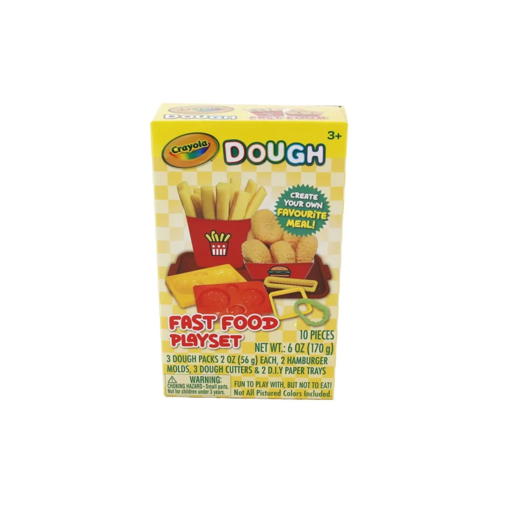 CRAYOLA MINI SET FAST FOOD