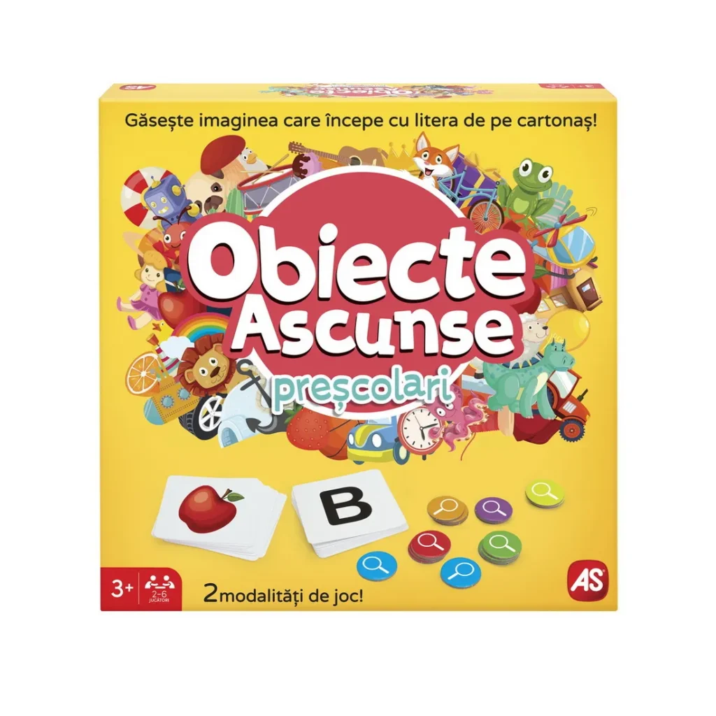 JOC OBIECTE ASCUNSE PRESCOLARI