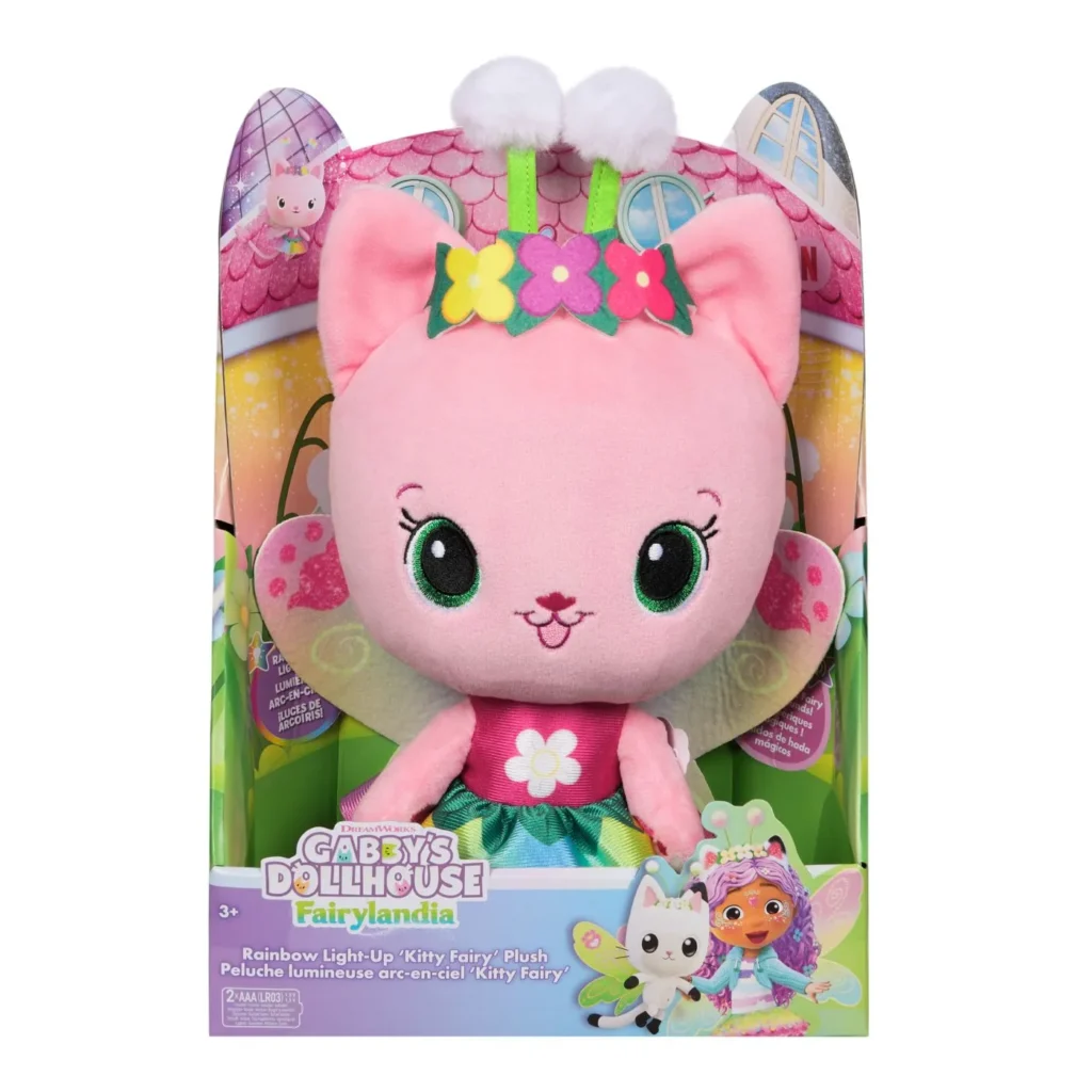 GABBYS DOLLHOUSE FAIRYLANDIA ZANA PISICUTA DE PLUS INTERACTIVA