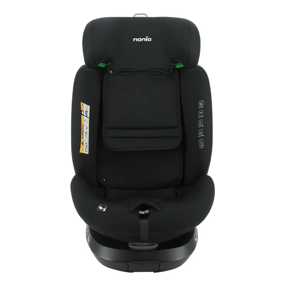 SCAUN AUTO NANIA SPIRIT, 40-150 CM, BLACK