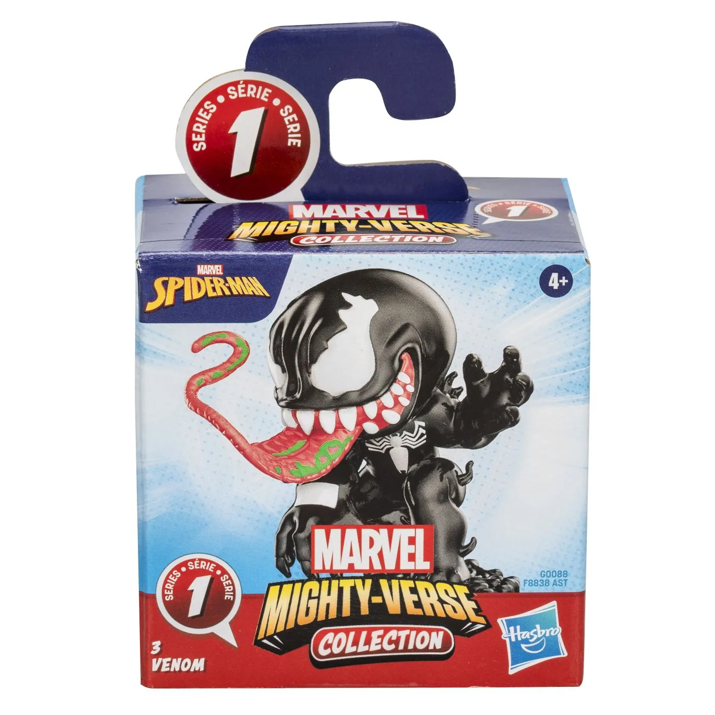 SPIDER MAN MIGHTY VERSE SERIA 1 FIGURINA VENOM 6CM