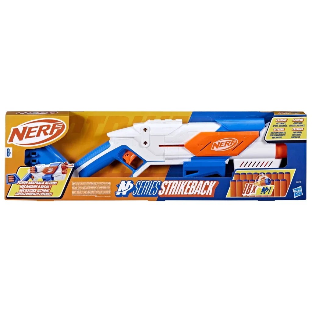 NERF BLASTER NERF N SERIES PACHET STRIKEBACK