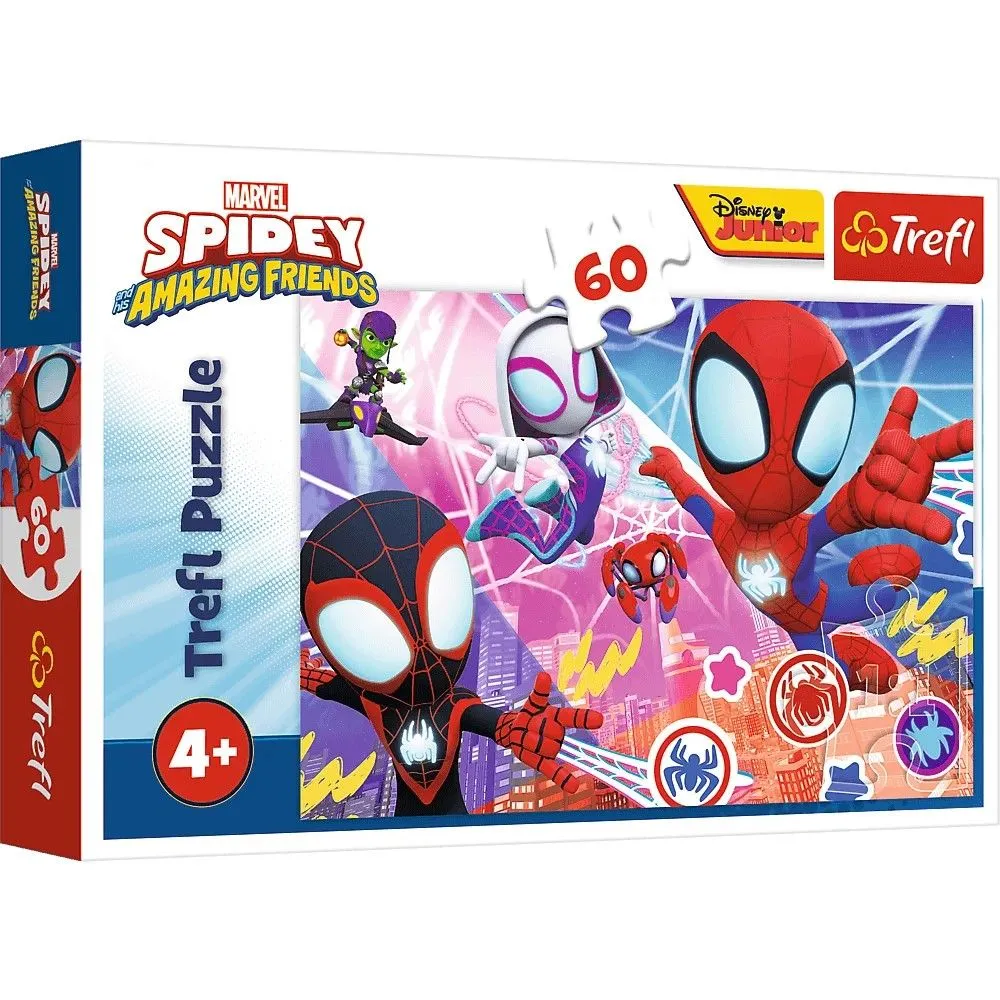 PUZZLE TREFL 60 SPIDEY AVENTURA EROICA