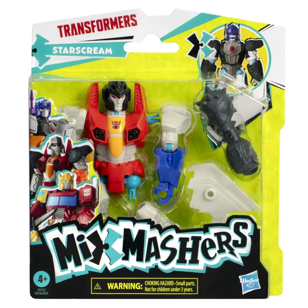 TRANSFORMERS MIX MASHERS FIGURINA STARSCREAM 12CM SI ACCESORII