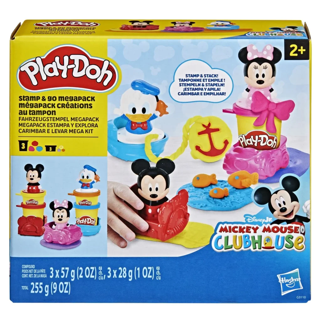 PLAY DOH DISNEY JR CLUBUL LUI MICKEY MOUSE SET STAMPILEAZA SI PLEACA MEGAPACK