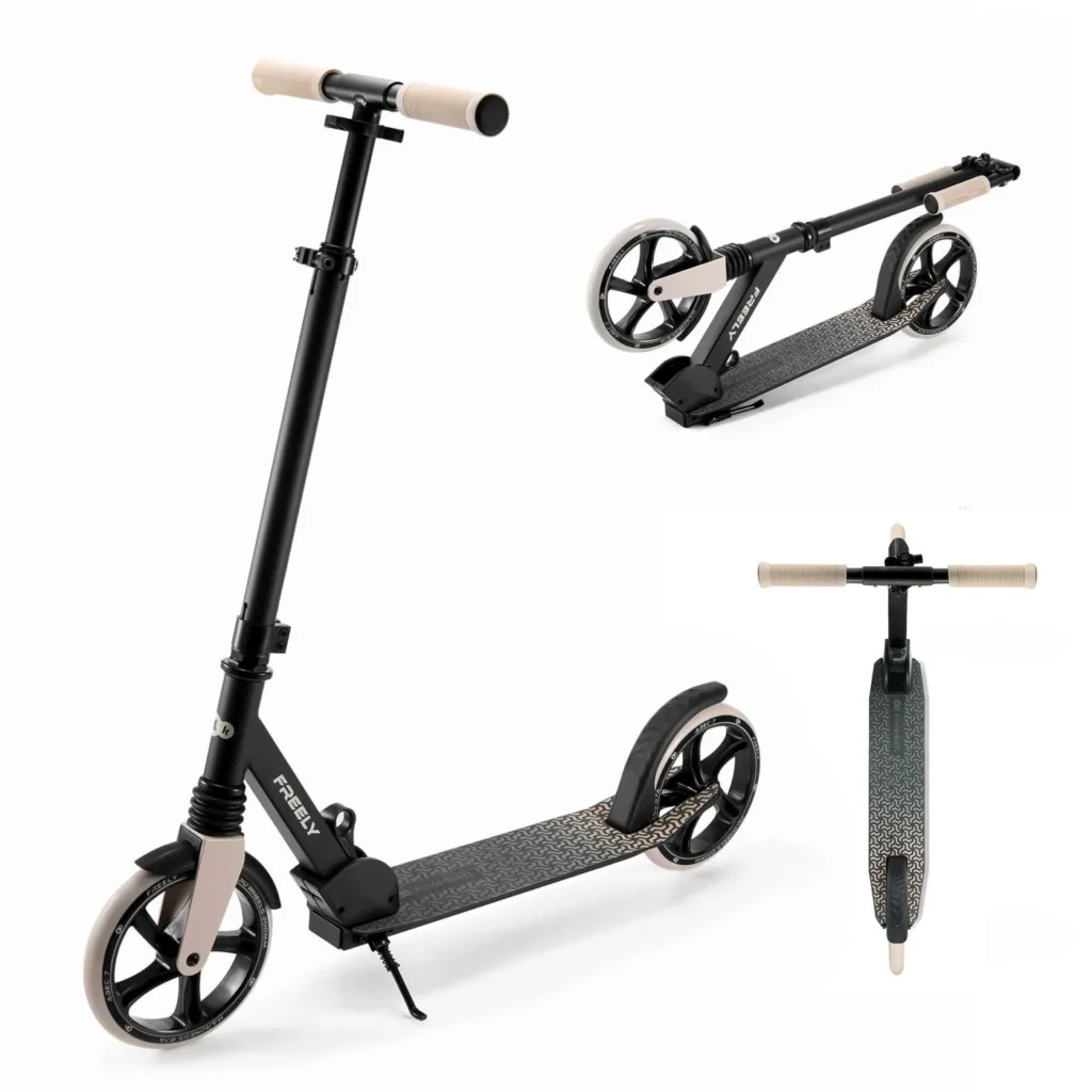 TROTINETA KINDERKRAFT FREELY,  BEIGE