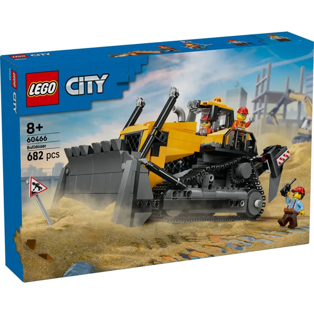 LEGO CITY BULDOZER GALBEN 60466