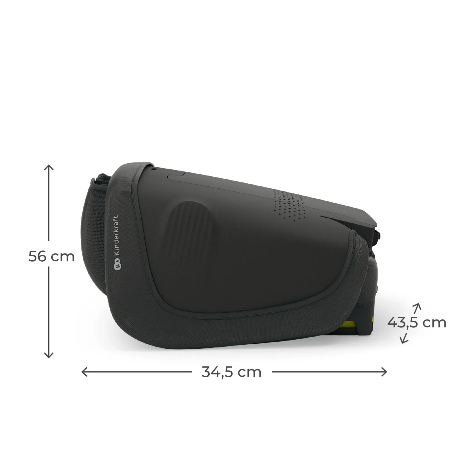 SCAUN AUTO KINDERKRAFT UNITY2 100-150 CM, BLACK - imagine 10