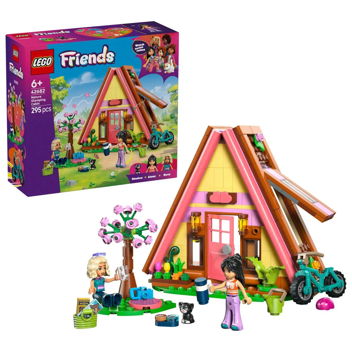 LEGO FRIENDS GLAMPING LA CABANA 42682 - imagine 10