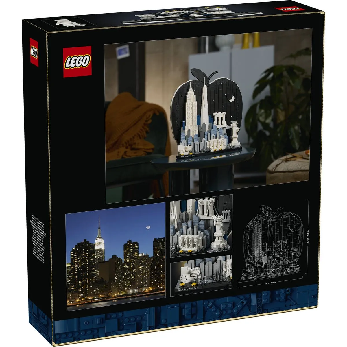 LEGO ARHITECTURE NEW YORK CITY THE BIG APPLE 21066 - imagine 10
