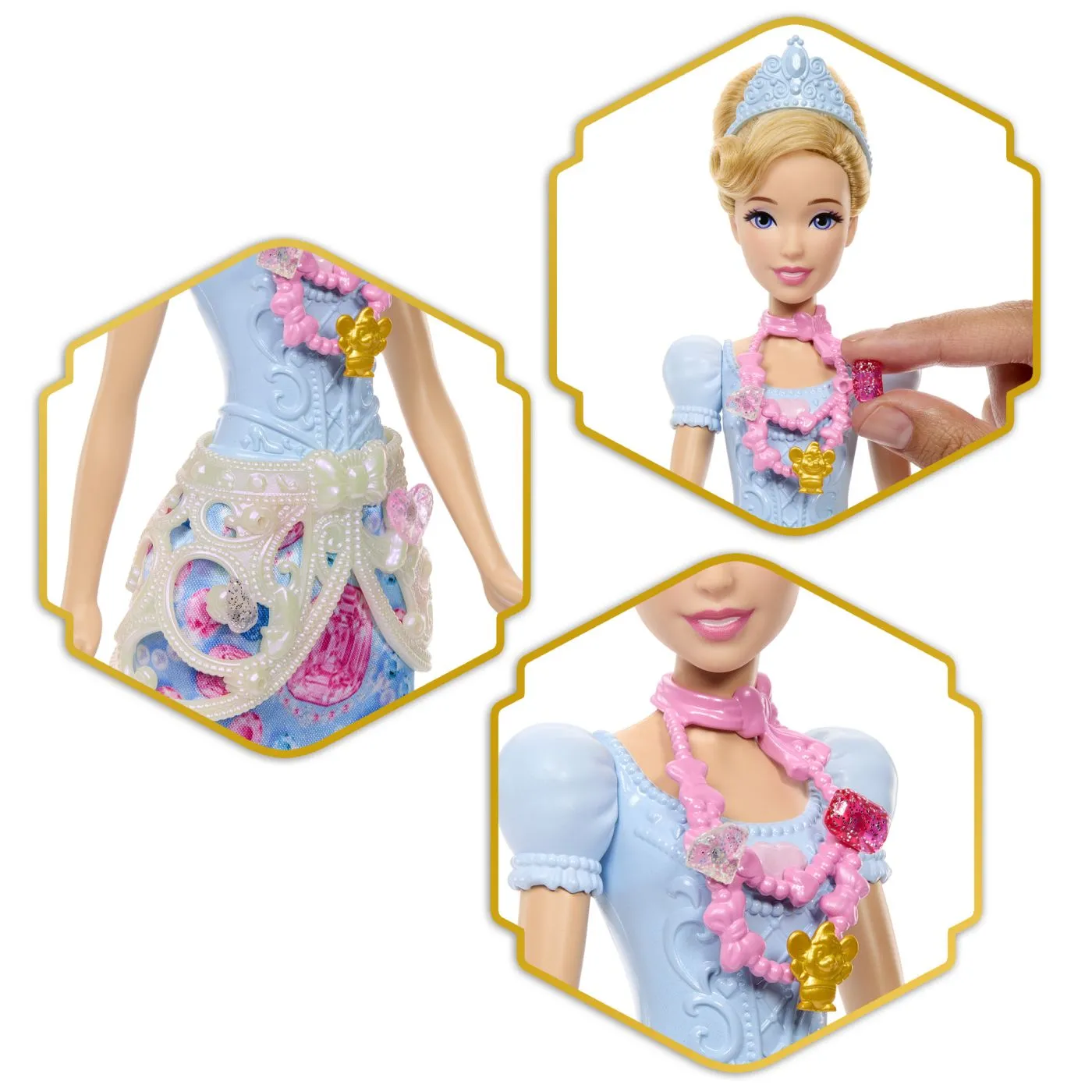 DISNEY PRINCESS JEWEL REVEAL PAPUSA CENUSAREASA - imagine 10