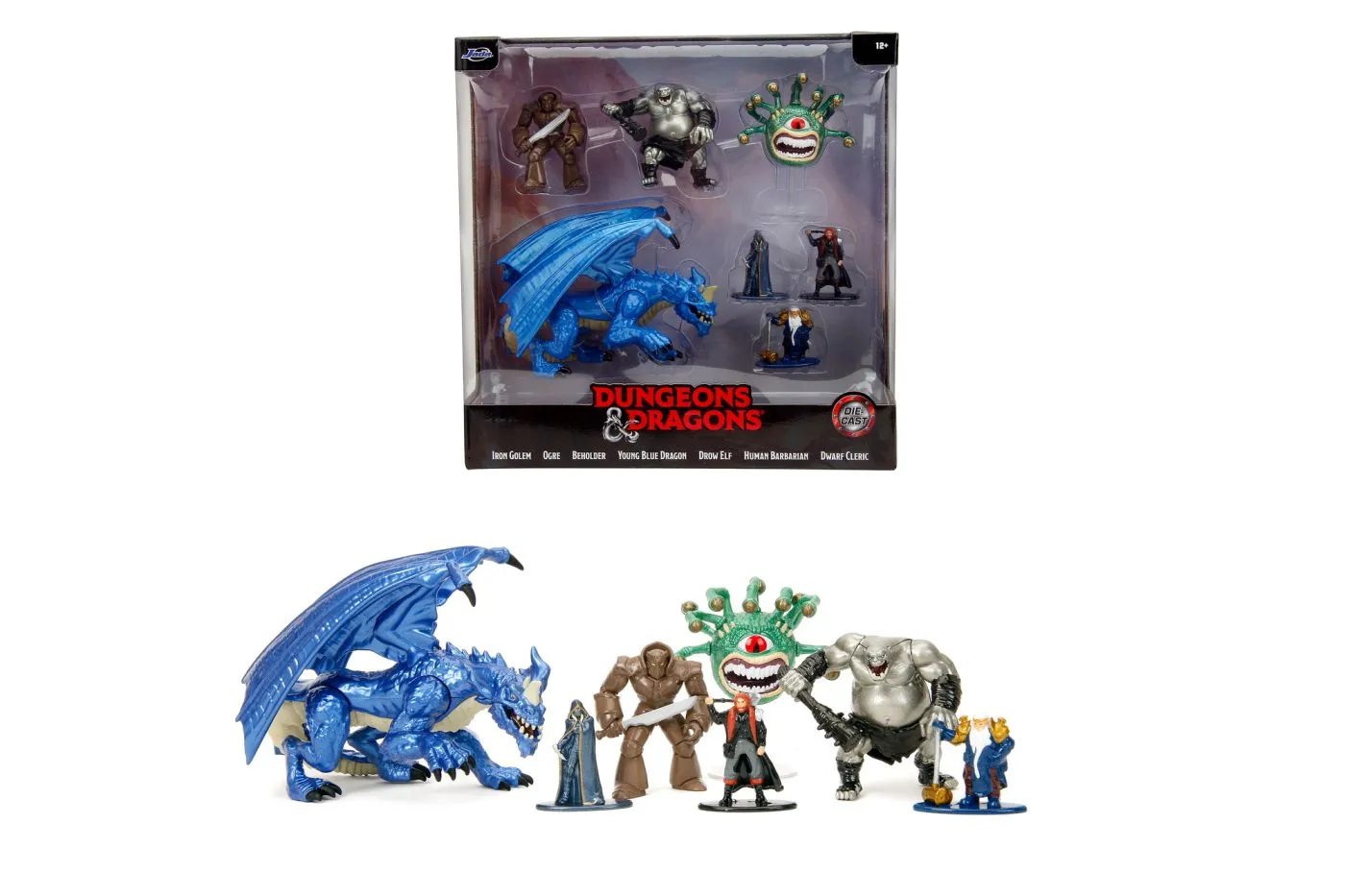 JADA DUNGEONS DRAGONS SET 7 FIGURINE METALICE - imagine 10