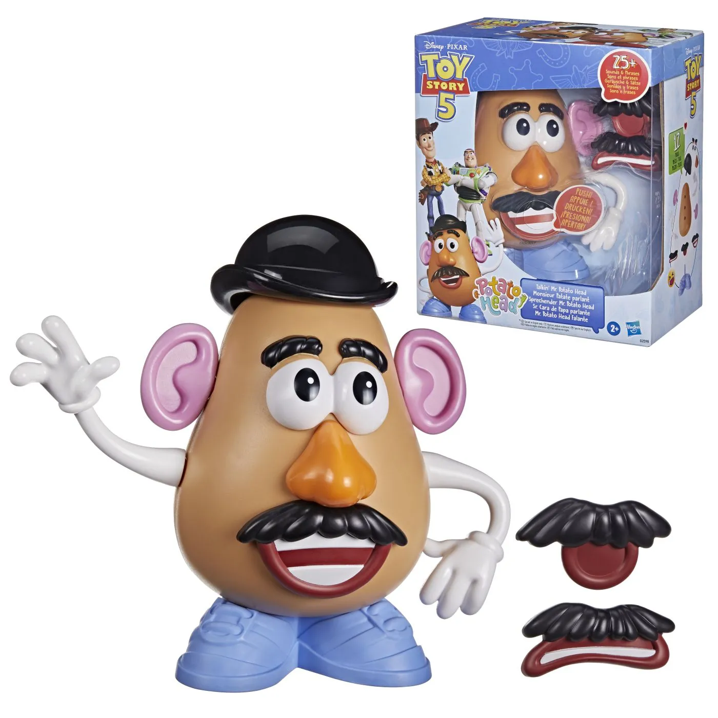 DISNEY TOY STORY 5 DOMNUL CAP DE CARTOF VORBITOR - imagine 10