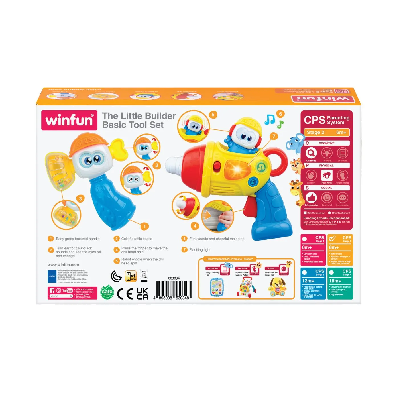WINFUN SET DE SCULE PENTRU MICUL CONSTRUCTOR - imagine 11