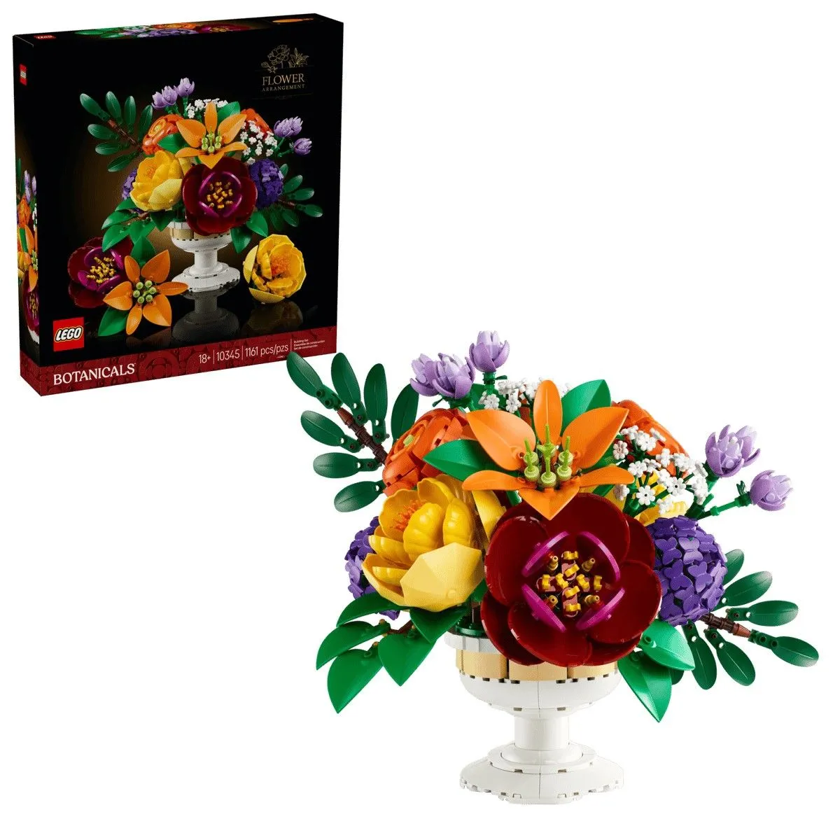 LEGO BOTANICALS ARANJAMENT FLORAL 10345 - imagine 11