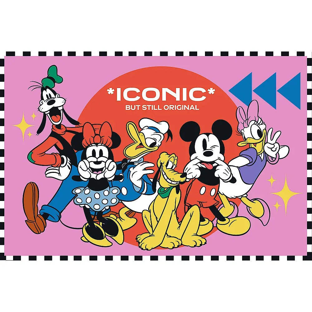 PUZZLE TREFL 2X200 DISNEY MICKEY MOUSE TIMP CU PRIETENII - imagine 3