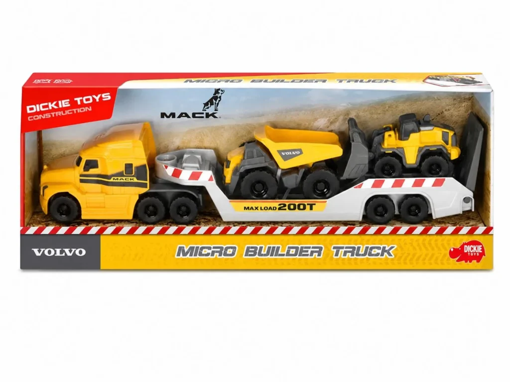 TRAILER VOLVO MACK CU BASCULANTA SI TRACTOR