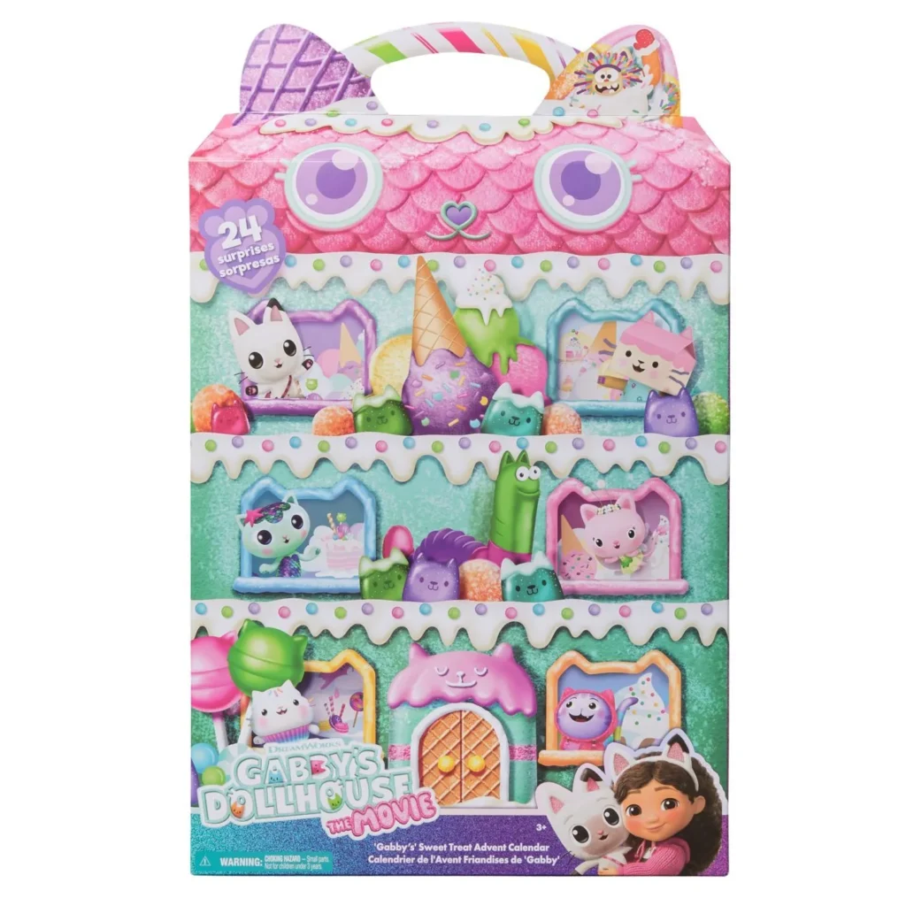 GABBYS DOLLHOUSE FILMUL CALENDAR DE DULCIURI ADVENT