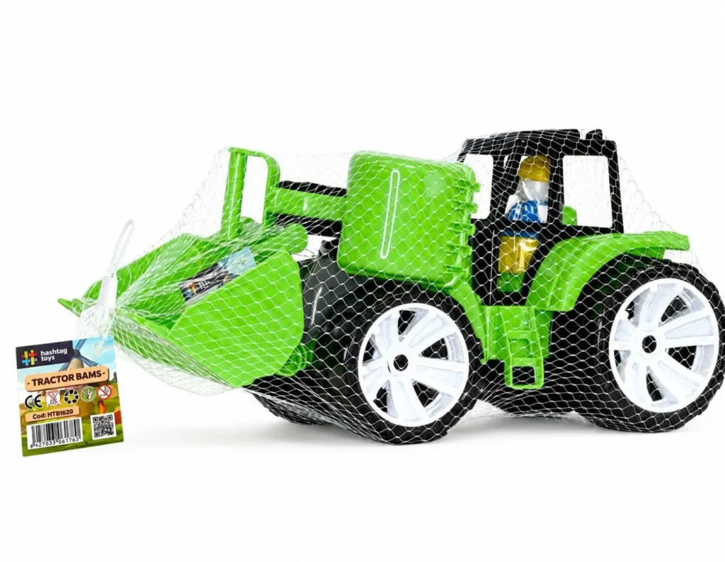 TRACTOR BAMS 2 CU 2 CUPE NEGRU VERDE