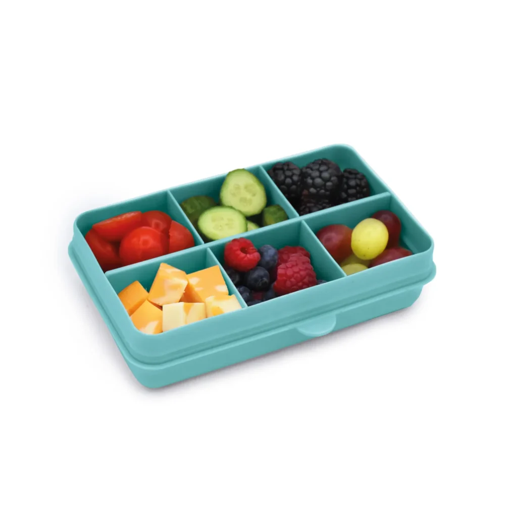 CUTIE SNACK 6 COMPARTIMENTE, MELII, BLUE