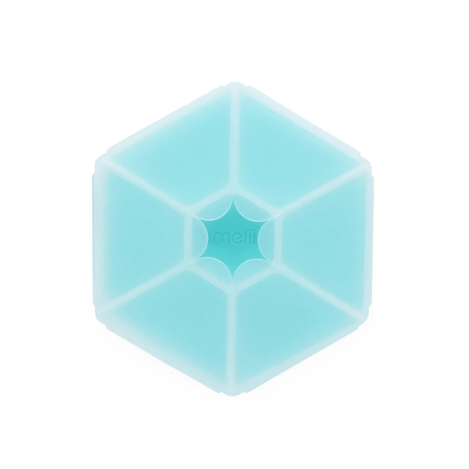 CUTIE SNACK HEXAGON SNACKLE 6 COMPARTMENTE, MELII, BLUE
