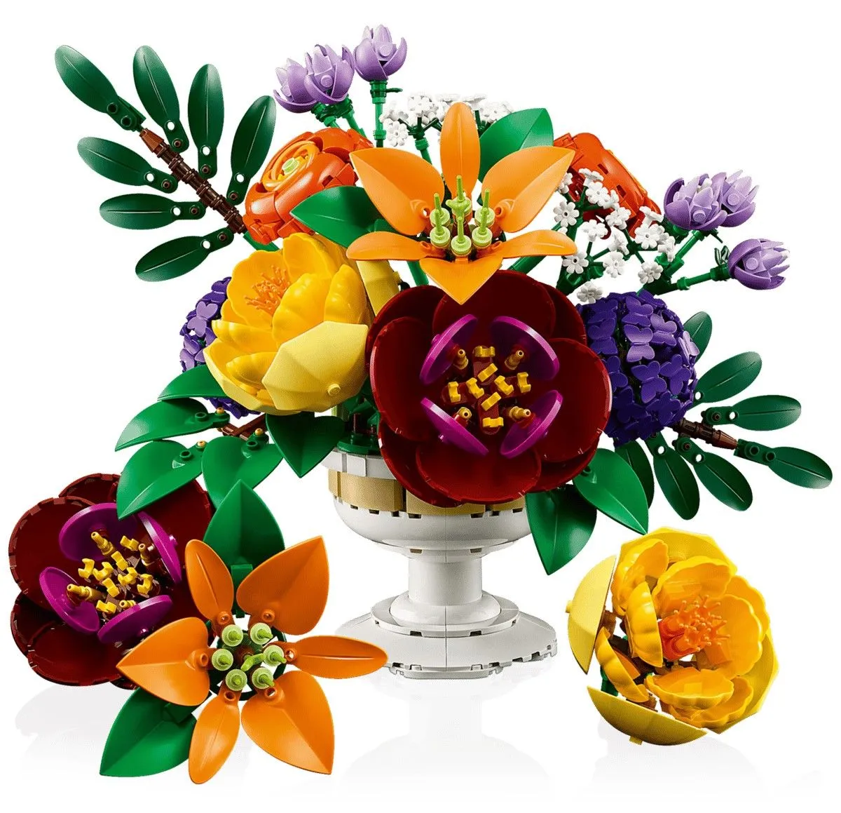 LEGO BOTANICALS ARANJAMENT FLORAL 10345 - imagine 2