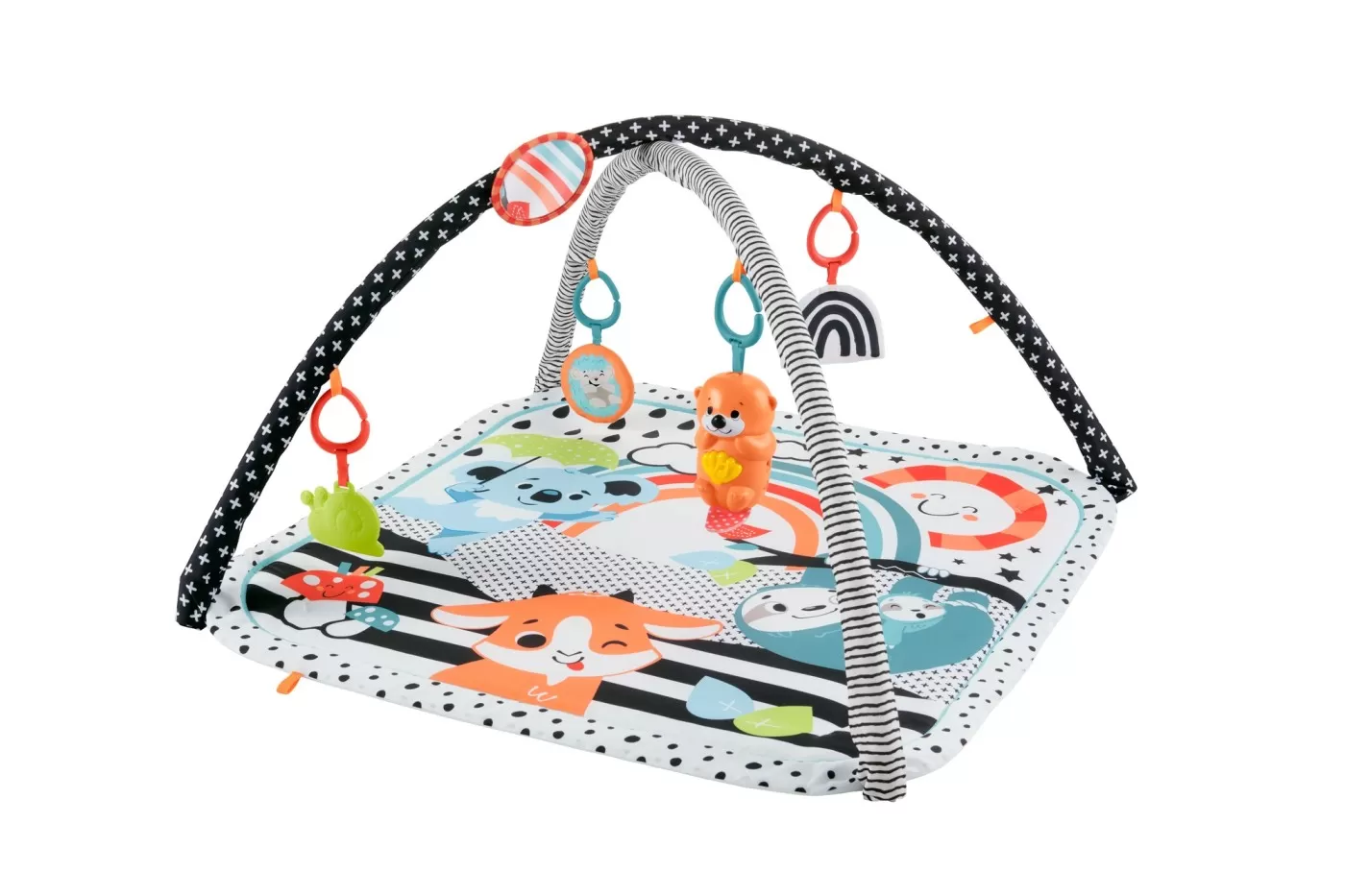 FISHER PRICE SALTEA MUZICALA 3 IN 1 CU CENTRU DE ACTIVITATI - imagine 2