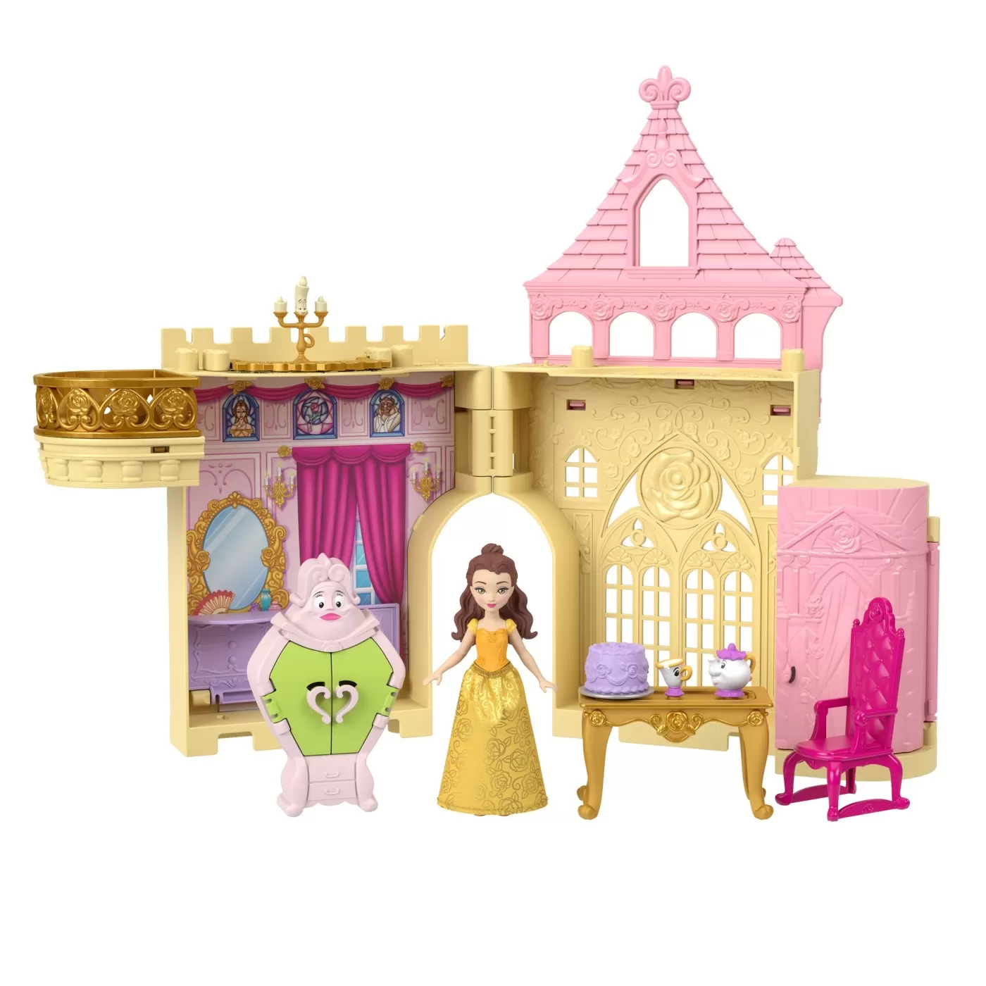 DISNEY PRINCESS CASTELUL LUI BELLE - imagine 2