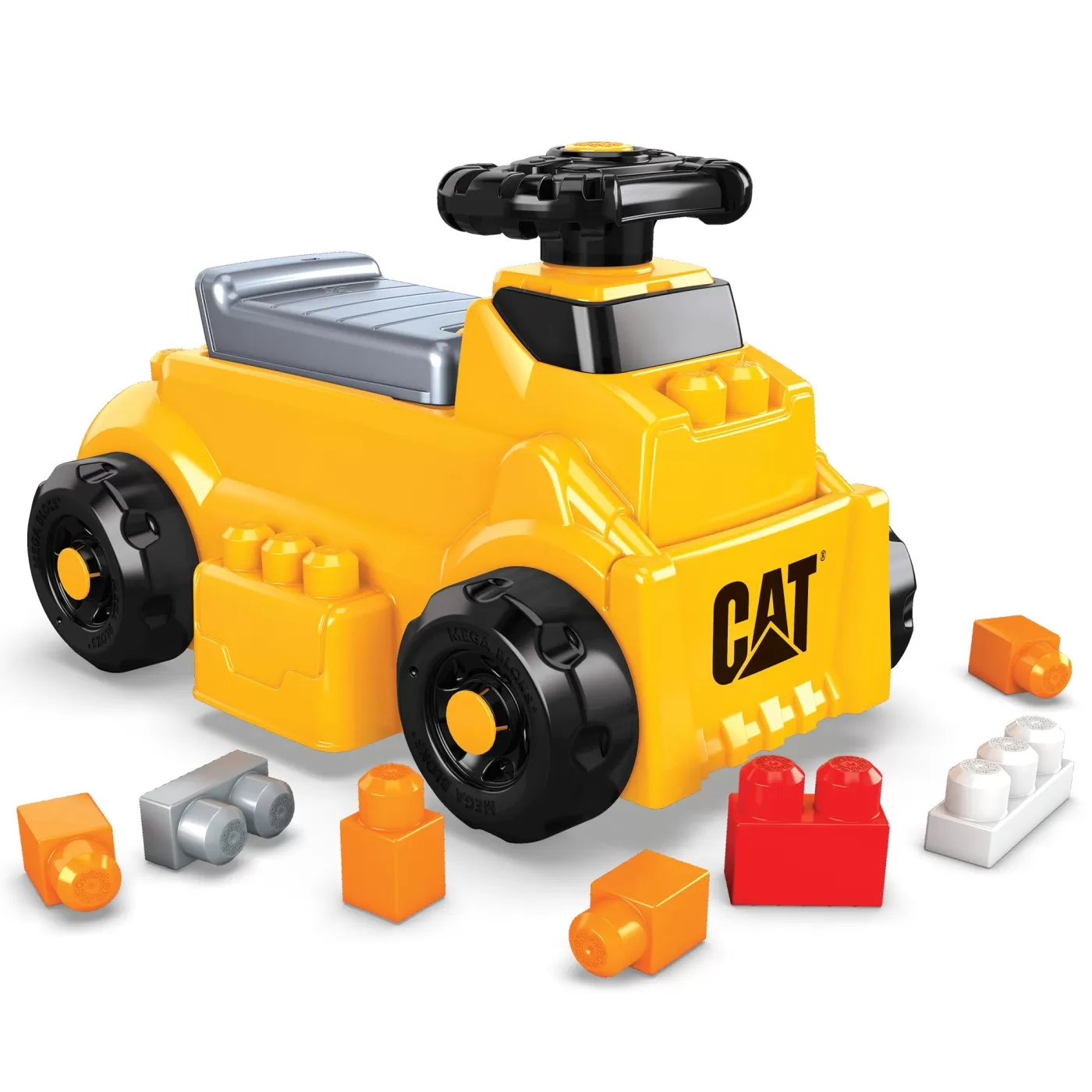 MEGA BLOKS VEHICUL DE CONSTRUIT CAT 10 PIESE - imagine 2