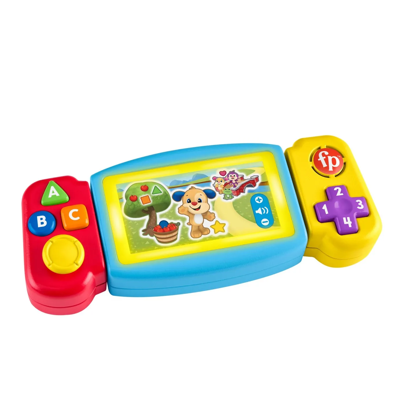 FISHER PRICE LAUGH&LEARN CONSOLA BEBE IN LIMBA ROMANA - imagine 2