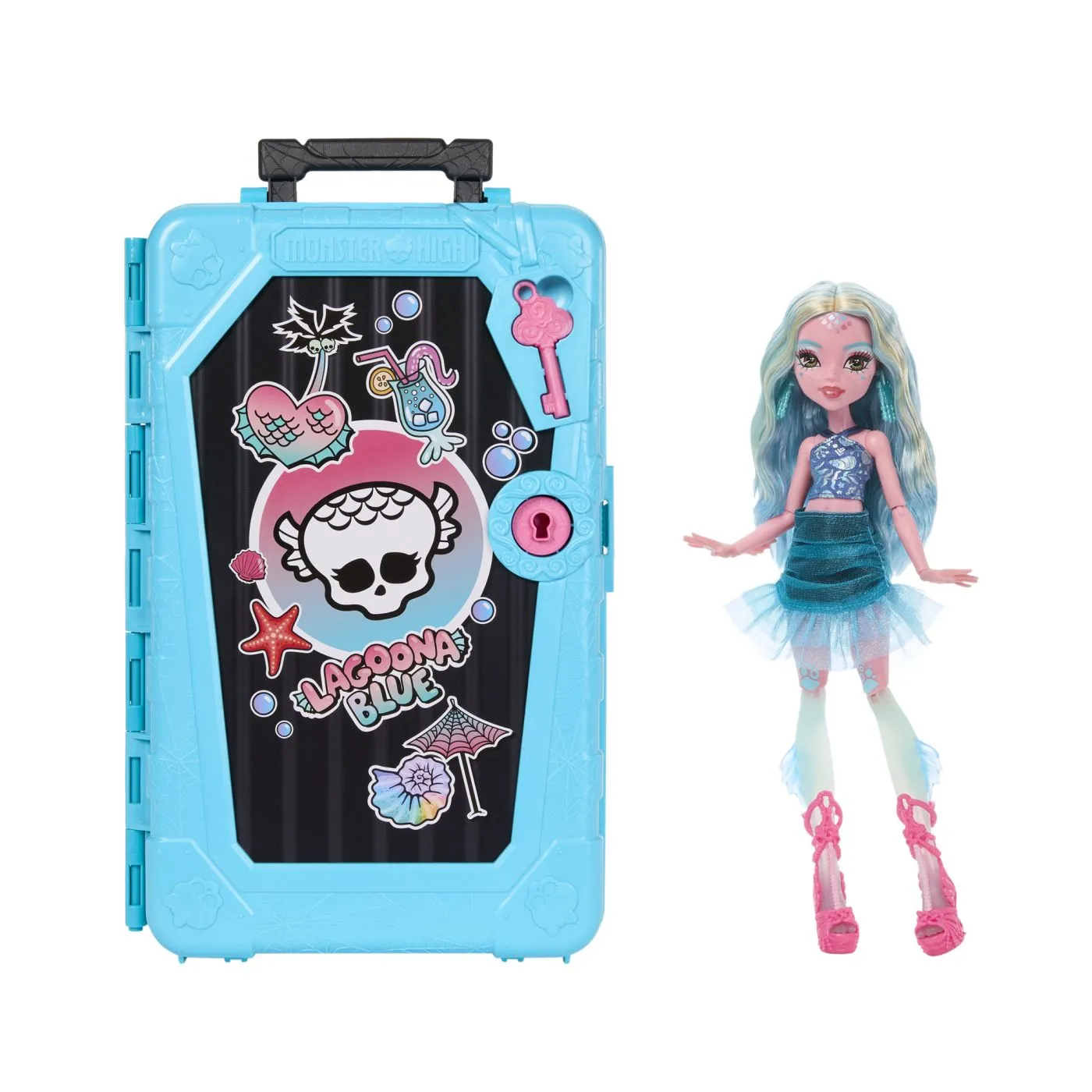 MONSTER HIGH SKULLTIMATE SECRET PAPUSA LAGOONA BLUE - imagine 2