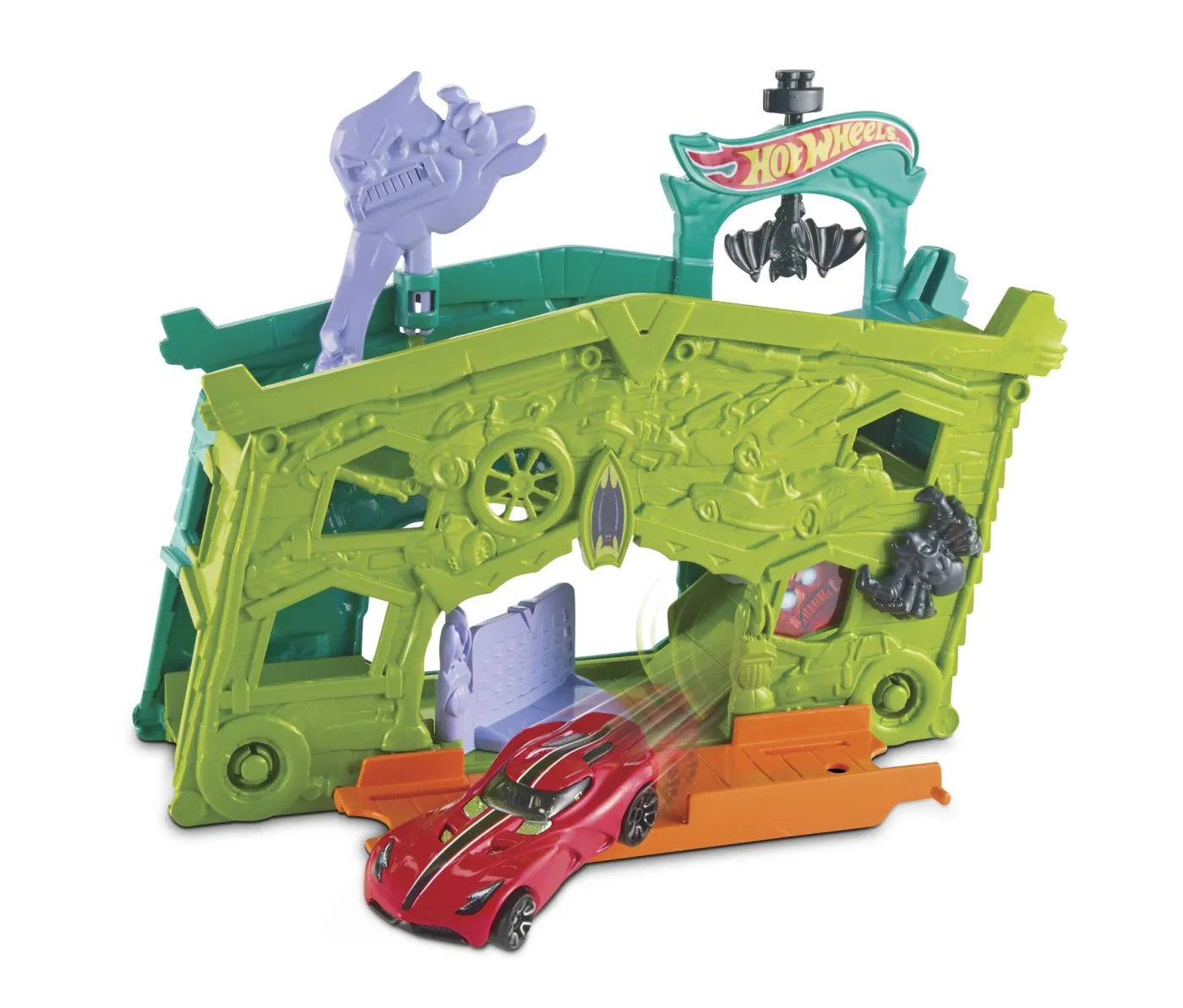 HOT WHEELS CITY SET DE JOACA GARAJUL FANTOMA - imagine 2
