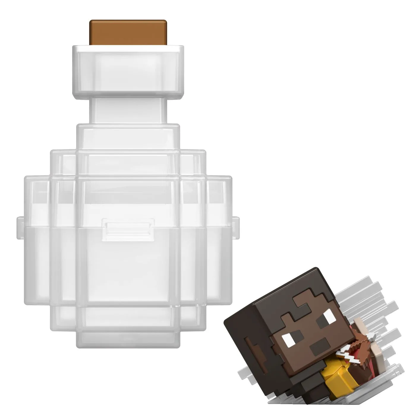 MINECRAFT MINI MODE SET EXPLORARE MINIERA PREPARAREA POTIUNILOR ALB - imagine 2