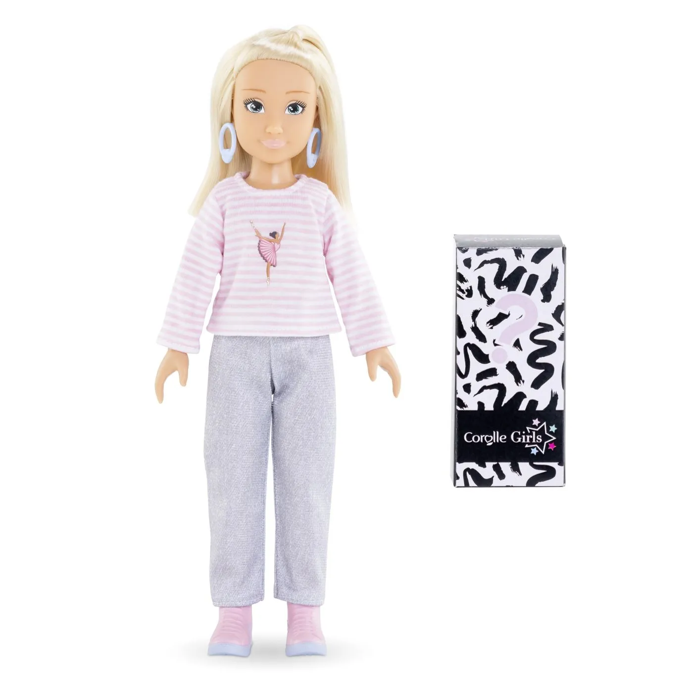 COROLLE SET CUMPARATURI SURPRIZA PAPUSA VALENTINE 28CM - imagine 2