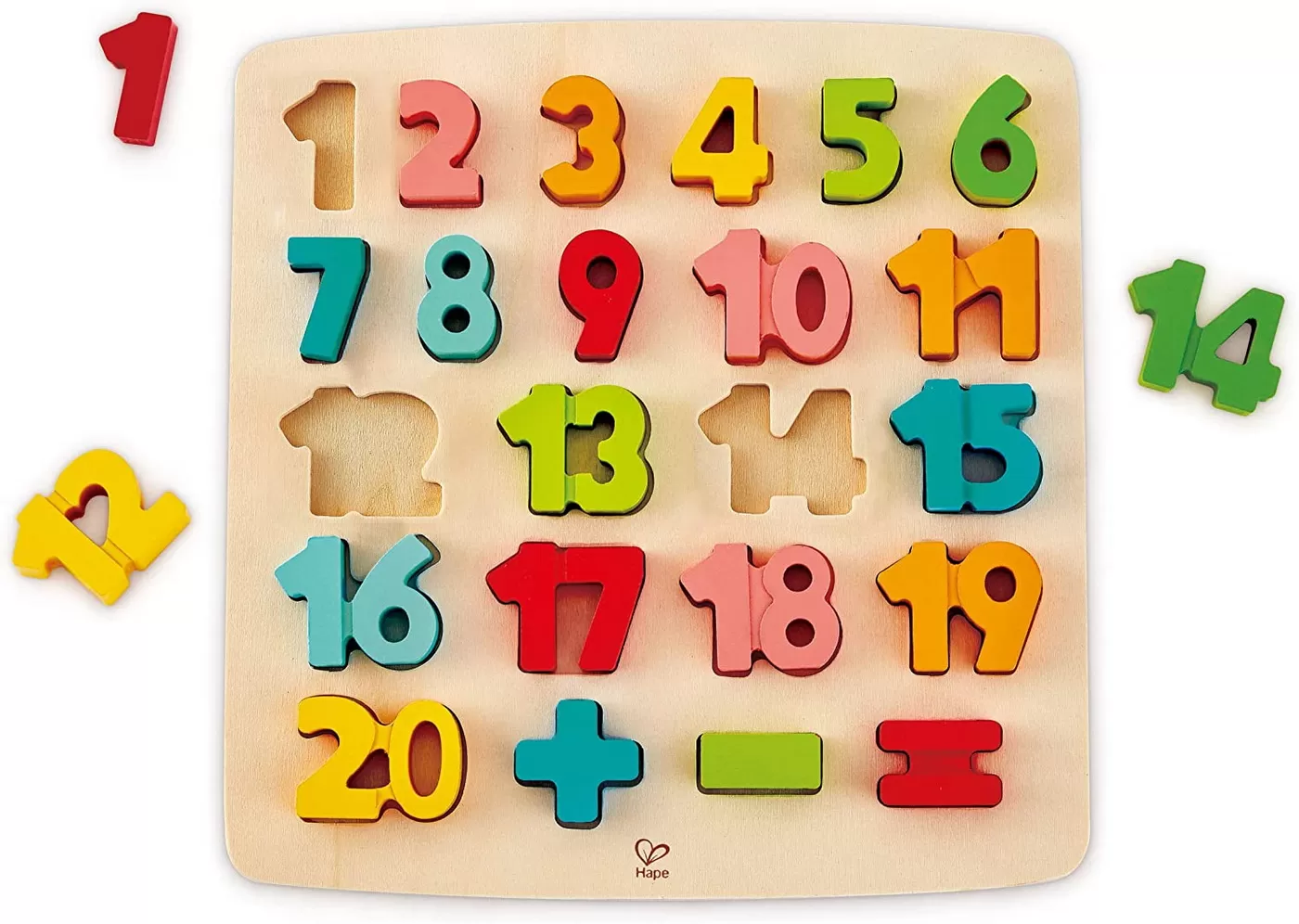 HAPE PUZZLE MATEMATICA CHUNKY - imagine 2
