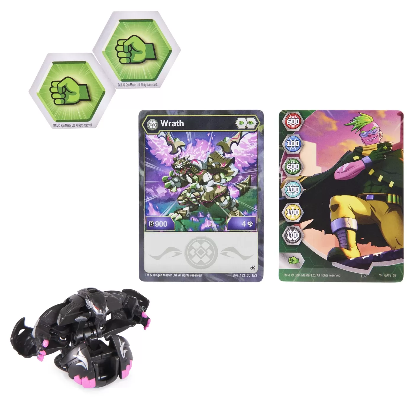 BAKUGAN S4 BILA CLASICA WRATH - imagine 2