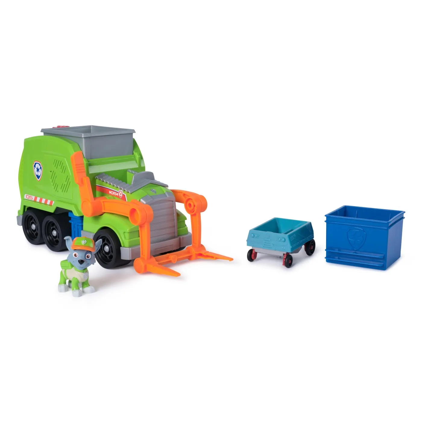 PATRULA CATELUSILOR ROCKY SI CAMIONUL DE RECICLARE CRUSH N ROLL - imagine 2