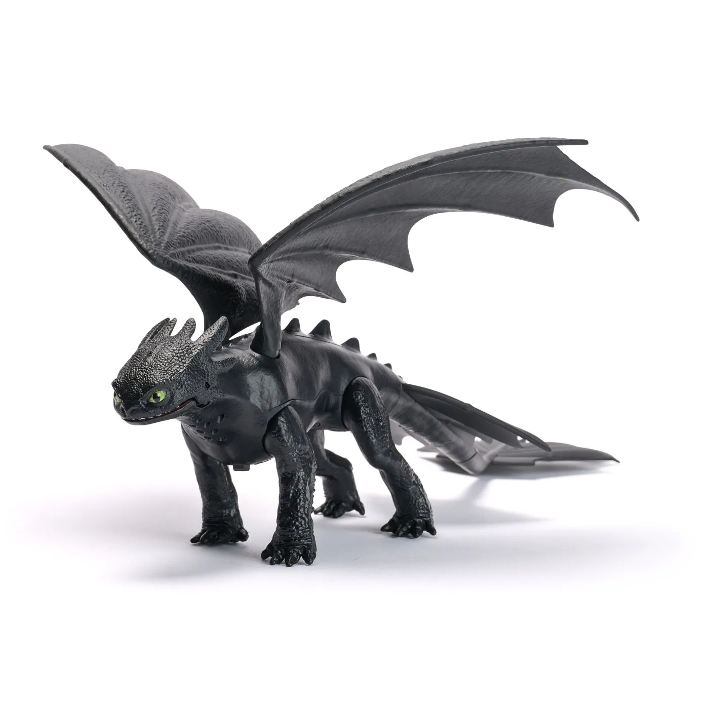 CUM SA ITI DRESEZI DRAGONUL LUPTA DRAGONILOR FIGURINA DRAGON TOOTHLESS 26.5 CM - imagine 2