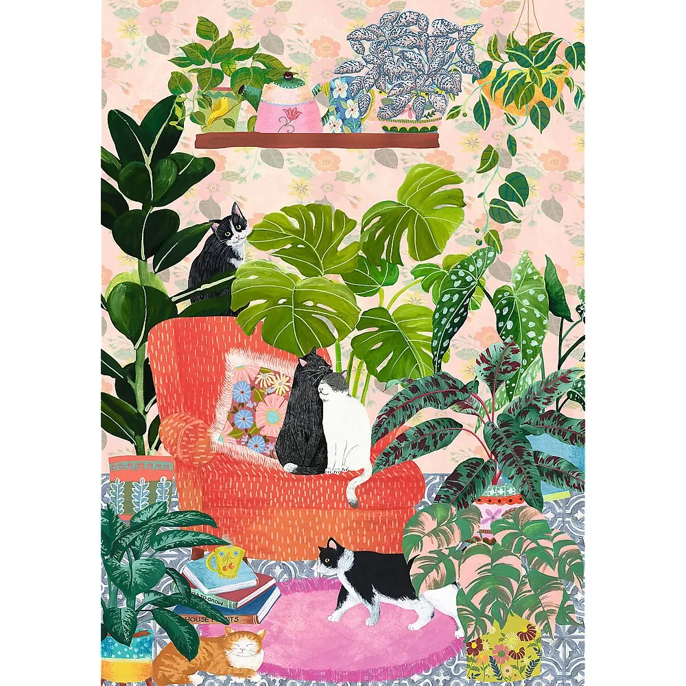 PUZZLE TREFL 1000 PREMIUM PLUS CASA DULCE CASA - imagine 2