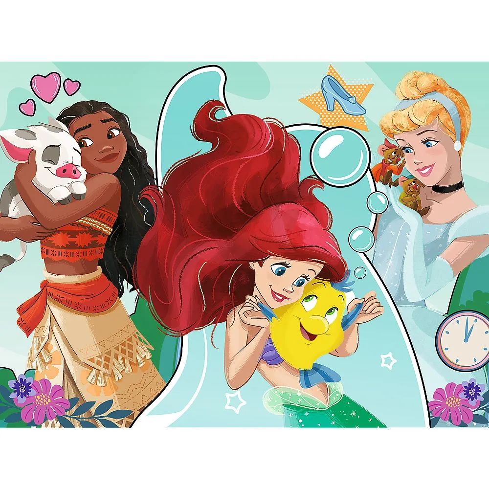 PUZZLE TREFL 30 DISNEY PRINCESS PRINTESE FRUMOASE SI CURAJOASE - imagine 2