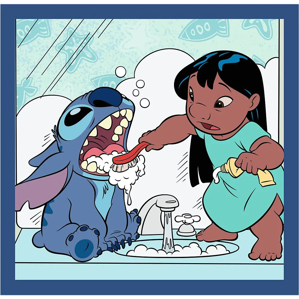 PUZZLE TREFL 3IN1 DISNEY STITCH ORA STITCH - imagine 2