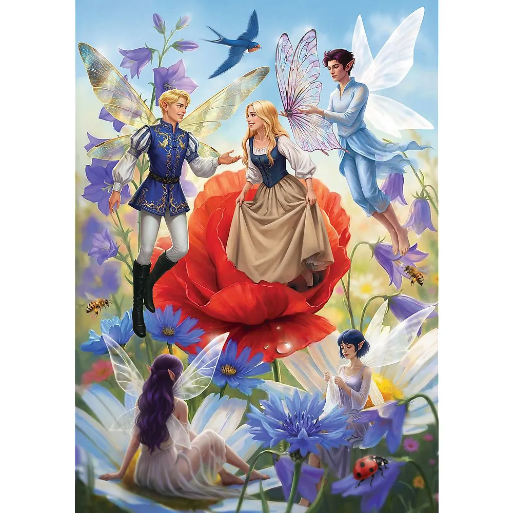 PUZZLE TREFL 500 PREMIUM PLUS BASME FERMECATE THUMBELINA - imagine 2