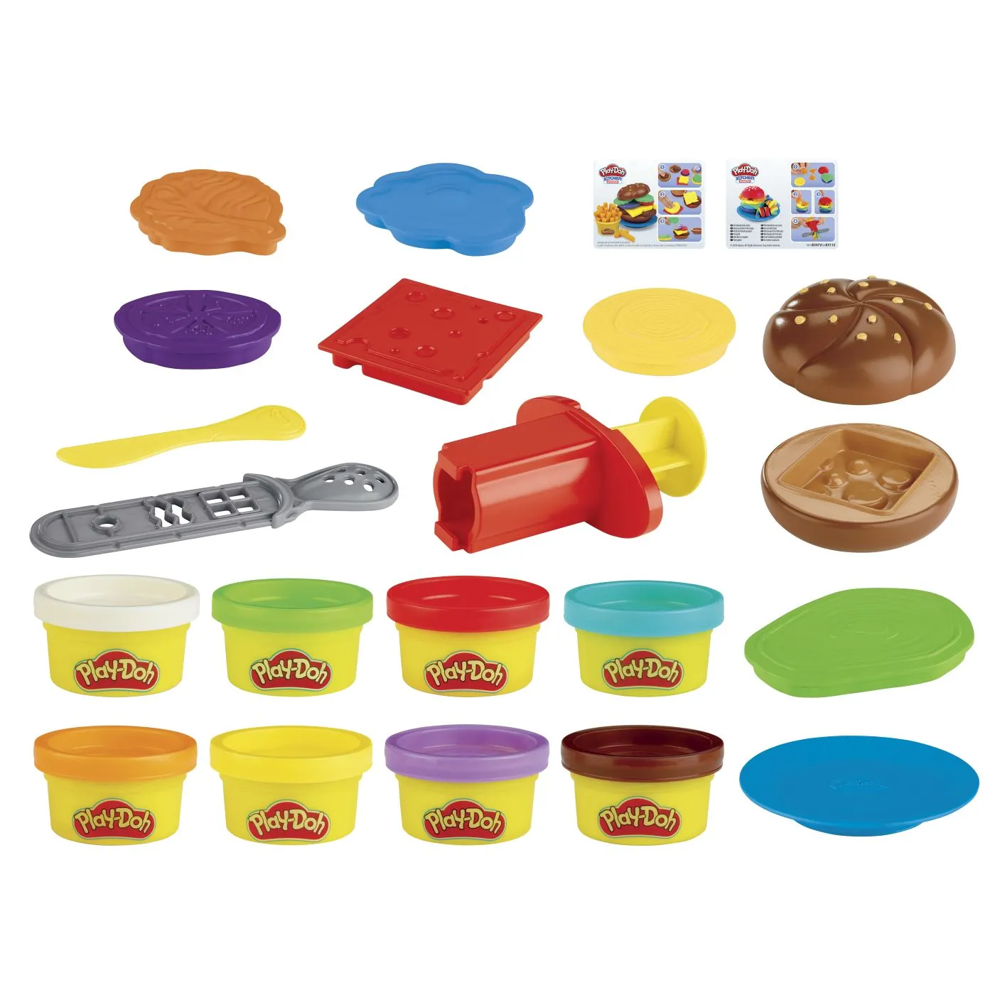 PLAY DOH KITCHEN CREATIONS SET DE GATIT HAMBURGER - imagine 2