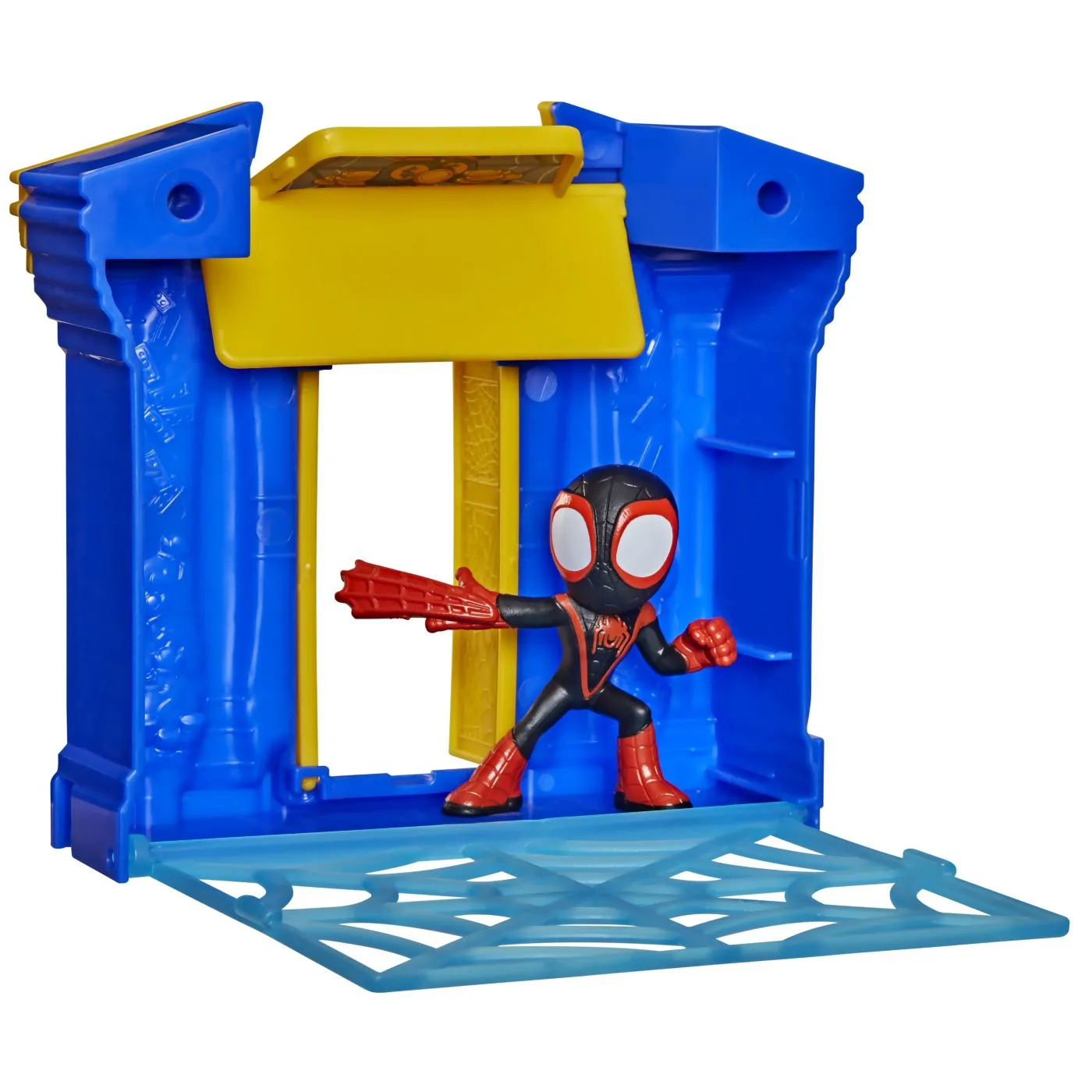 SPIDEY SI PRIETENII LUI UIMITORI MARVEL MINI SET BANCA CU FIGURINA SI ACCESORII - imagine 2