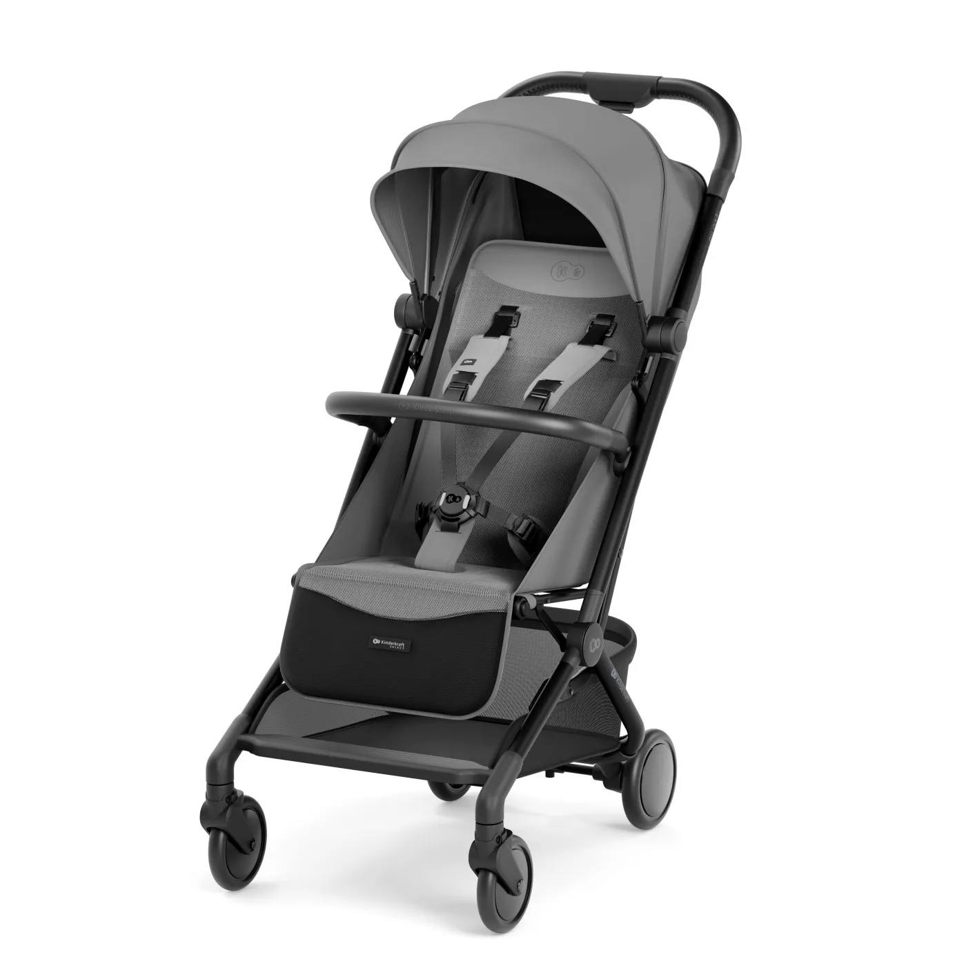 CARUCIOR SPORT KINDERKRAFT PILOT 2, 0-22 KG, PLATINUM GREY - imagine 2